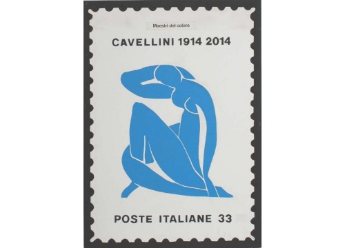 CAVELLINI GUGLIELMO ACHILLE - FRANCOBOLLO MATISSE-POSTE ITALIANE 33